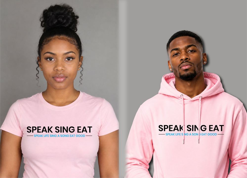 Bundle Premium Unisex Pink T-Shirt & Hoodie